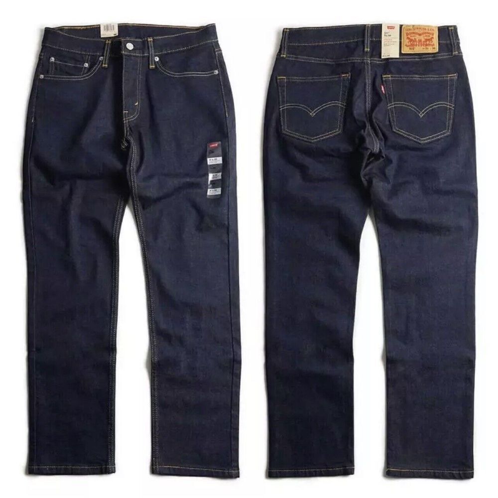 NWT Levi's 511 Slim Fit Men's Jeans Stretch‎ Dark Wash 40X30